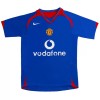 Maillot de Foot Manchester United 2005-06 Exterieur Retro