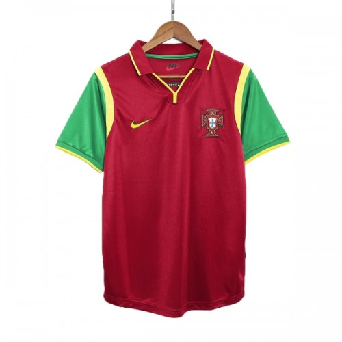 Maillot de Foot Portugal Domicile Retro 1998 Maillot de Foot Portugal Domicile Retro 1998