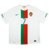 Maillot de Foot Portugal Ronaldo 7 2010 Exterieur Retro
