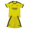 Ensemble Maillot Gardien Arsenal 2025-26 Jaune Enfant