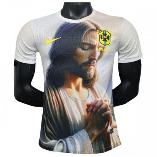 Maillot de Foot Brésil x Praying Special Edition 2025 Maillot de Foot Brésil x Praying Special Edition 2025