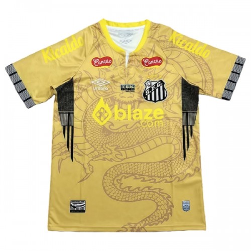 Maillot de Foot Santos FC Dragon 2025-26 Jaune Maillot de Foot Santos FC Dragon 2025-26 Jaune