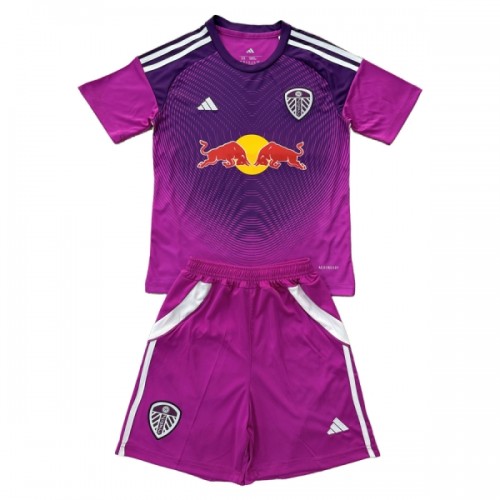 Ensemble Maillot Gardien Leeds United Purple Version 2025-26 Enfant Ensemble Maillot Gardien Leeds United Purple Version 2025-26 Enfant
