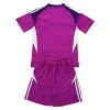 Ensemble Maillot Gardien Leeds United Purple Version 2025-26 Enfant