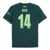 Maillot de Foot Manchester City Nico 14 Quatrième EA Sport 2025-26
