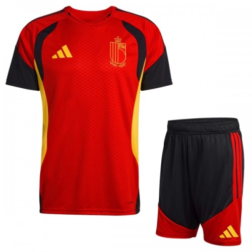 Belgique Maillot d'Entraînement Coupe du Monde 2026 Rouge Enfant Belgique Maillot d'Entraînement Coupe du Monde 2026 Rouge Enfant