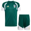 Italie Maillot d'Entraînement Coupe du Monde 2026 Verte Enfant