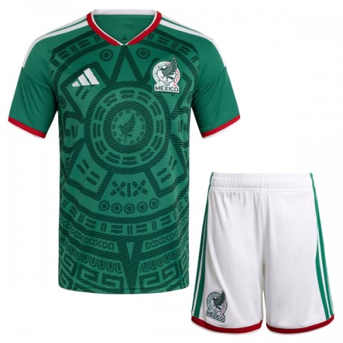 Ensemble Maillot Mexique Domicile Coupe du Monde 2026 Enfant Ensemble Maillot Mexique Domicile Coupe du Monde 2026 Enfant