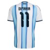 Maillot de Foot Argentine Di Maria 11 Domicile Coupe du Monde 2026