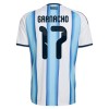 Maillot de Foot Argentine Garnacho 17 Domicile Coupe du Monde 2026