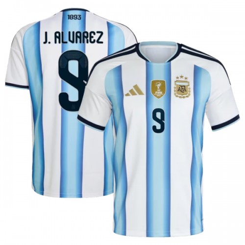 Maillot de Foot Argentine J. Alvarez 9 Domicile Coupe du Monde 2026 Maillot de Foot Argentine J. Alvarez 9 Domicile Coupe du Monde 2026