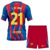 Ensemble Maillot FC Barcelone F. De Jong 21 Quatrième 2025-26 Enfant