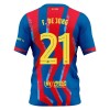 Ensemble Maillot FC Barcelone F. De Jong 21 Quatrième 2025-26 Enfant