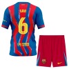 Ensemble Maillot FC Barcelone Gavi 6 Quatrième 2025-26 Enfant