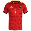Ensemble Maillot Belgique De Bruyne 7 Domicile Coupe du Monde 2026 Enfant