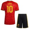 Ensemble Maillot Belgique Lukaku 10 Domicile Coupe du Monde 2026 Enfant