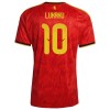 Maillot de Foot Belgique Lukaku 10 Domicile Coupe du Monde 2026