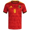 Maillot de Foot Belgique Tielemans 8 Domicile Coupe du Monde 2026