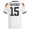 Maillot de Foot Allemagne N. Schlotterbeck 15 Domicile Coupe du Monde 2026