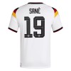 Maillot de Foot Allemagne Sane 19 Domicile Coupe du Monde 2026