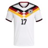 Maillot de Foot Allemagne Wirtz 17 Domicile Coupe du Monde 2026
