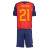 Ensemble Maillot Espagne OYARZABAL 21 Domicile Coupe du Monde 2026 Enfant