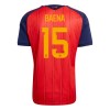 Maillot de Foot Espagne Baena 15 Domicile Coupe du Monde 2026