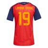 Maillot de Foot Espagne Lamine Yamal 19 Domicile Coupe du Monde 2026 Femme