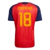 Maillot de Foot Espagne ZUBIMENDI 18 Domicile Coupe du Monde 2026 Maillot de Foot Espagne ZUBIMENDI 18 Domicile Coupe du Monde 2026