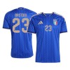 Maillot de Foot Italie Bastoni 23 Domicile Coupe du Monde 2026
