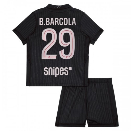Ensemble Maillot Paris Saint-Germain B. Barcola 29 Quatrième Jordan 2025-26 Enfant Ensemble Maillot Paris Saint-Germain B. Barcola 29 Quatrième Jordan 2025-26 Enfant