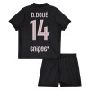 Ensemble Maillot Paris Saint-Germain D. Doue 14 Quatrième Jordan 2025-26 Enfant Ensemble Maillot Paris Saint-Germain D. Doue 14 Quatrième Jordan 2025-26 Enfant
