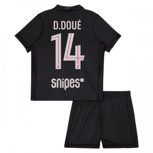 Ensemble Maillot Paris Saint-Germain D. Doue 14 Quatrième Jordan 2025-26 Enfant Ensemble Maillot Paris Saint-Germain D. Doue 14 Quatrième Jordan 2025-26 Enfant