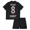 Ensemble Maillot Paris Saint-Germain Fabian 8 Quatrième Jordan 2025-26 Enfant