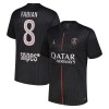 Maillot de Foot Paris Saint-Germain Fabian 8 Quatrième Jordan 2025-26