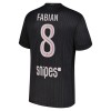 Maillot de Foot Paris Saint-Germain Fabian 8 Quatrième Jordan 2025-26