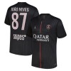 Maillot de Foot Paris Saint-Germain Joao Neves 87 Quatrième Jordan 2025-26