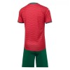 Ensemble Maillot Portugal Domicile Coupe du Monde 2026 Enfant