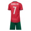 Ensemble Maillot Portugal Ronaldo 7 Domicile Coupe du Monde 2026 Enfant