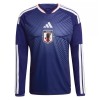 Maillot de Foot Japon Domicile Coupe du Monde 2026 Manche Longue