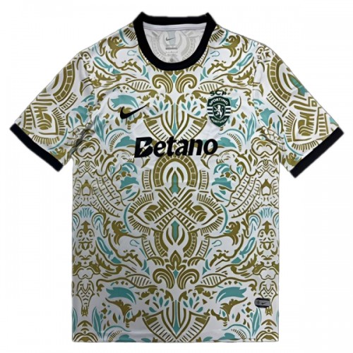 Maillot de Foot Sporting CP Special Edition 2025-26 Blanche Maillot de Foot Sporting CP Special Edition 2025-26 Blanche