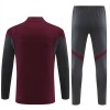 Arsenal Sweat d'Entraînement Quarter-Zip 2025-26 Rouge