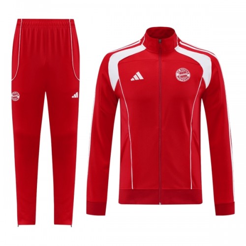 Bayern Munich Ensemble Vestes d'Entraînement 2025-26 Rouge Bayern Munich Ensemble Vestes d'Entraînement 2025-26 Rouge