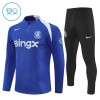Chelsea Sweat d'Entraînement Quarter-Zip 2025-26 Bleue Enfant Chelsea Sweat d'Entraînement Quarter-Zip 2025-26 Bleue Enfant