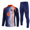 FC Barcelone Sweat d'Entraînement Quarter-Zip 2025-26 Bleue FC Barcelone Sweat d'Entraînement Quarter-Zip 2025-26 Bleue
