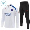 Paris Saint-Germain Sweat d'Entraînement Quarter-Zip 2025-26 Blanche Enfant
