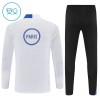 Paris Saint-Germain Sweat d'Entraînement Quarter-Zip 2025-26 Blanche Enfant