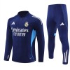 Real Madrid Sweat d'Entraînement Quarter-Zip 2025-26 Navy Real Madrid Sweat d'Entraînement Quarter-Zip 2025-26 Navy