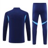 Real Madrid Sweat d'Entraînement Quarter-Zip 2025-26 Navy