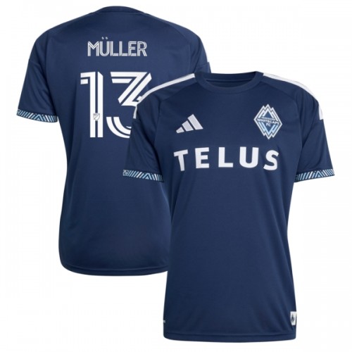 Maillot de Foot Vancouver Whitecaps Muller 13 Exterieur 2026 Maillot de Foot Vancouver Whitecaps Muller 13 Exterieur 2026